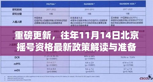 重磅更新，往年11月14日北京摇号资格最新政策解读与准备指南