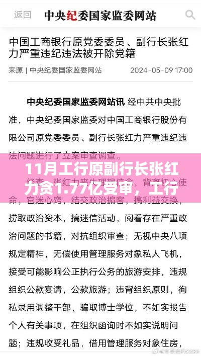 工行前副行长张红力贪腐案揭秘，贪1.77亿背后的故事与小巷深处的独特小店探秘