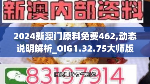 2024新澳门原料免费462,动态说明解析_OIG1.32.75大师版