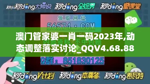 澳门管家婆一肖一码2023年,动态调整落实讨论_QQV4.68.88语音版