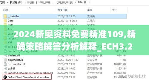 2024新奥资料免费精准109,精确策略解答分析解释_ECH3.27.62晴朗版