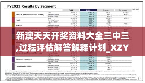 新澳天天开奖资料大全三中三,过程评估解答解释计划_XZY2.60.54文化传承版