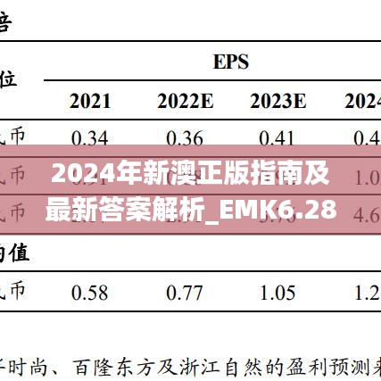 2024年新澳正版指南及最新答案解析_EMK6.28.83移动版