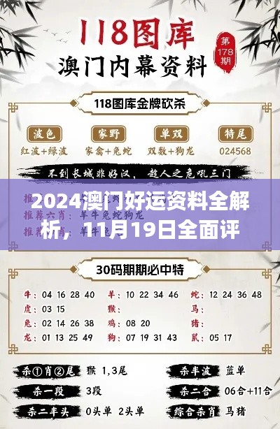 2024澳门好运资料全解析，11月19日全面评估解答计划_DDU4.40.51远光版