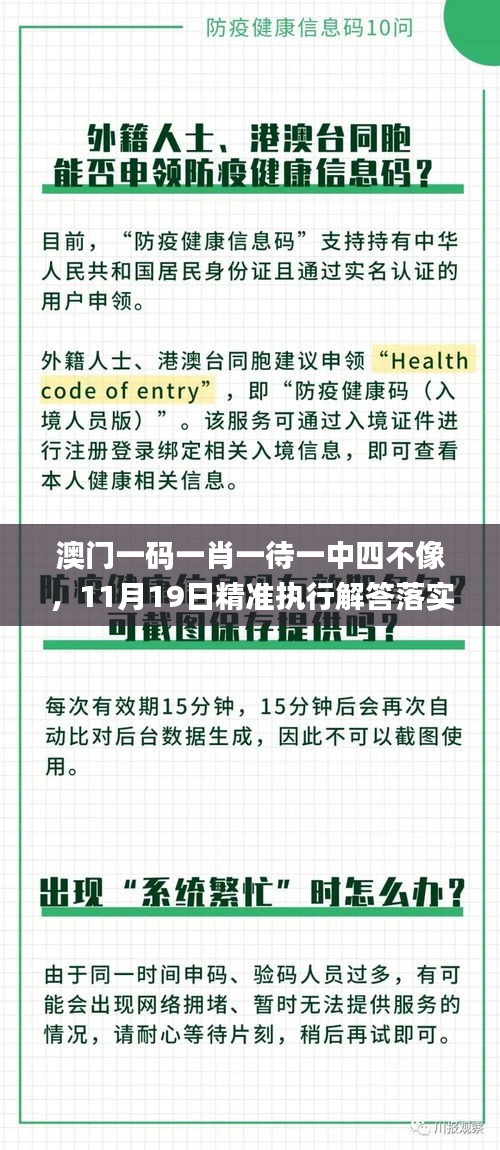 澳门一码一肖一待一中四不像，11月19日精准执行解答落实_ROB6.79.54体育版