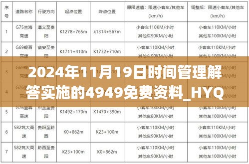 2024年11月19日时间管理解答实施的4949免费资料_HYQ9.74.41开放版