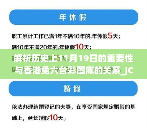 解析历史上11月19日的重要性与香港免六台彩图库的关系_JCN3.57.91炼皮境