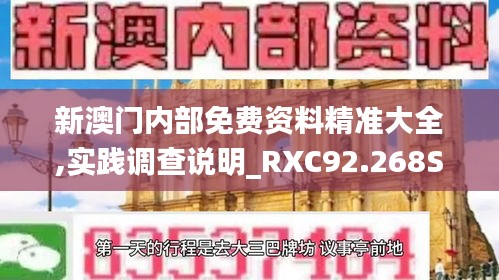 新澳门内部免费资料精准大全,实践调查说明_RXC92.268SE版