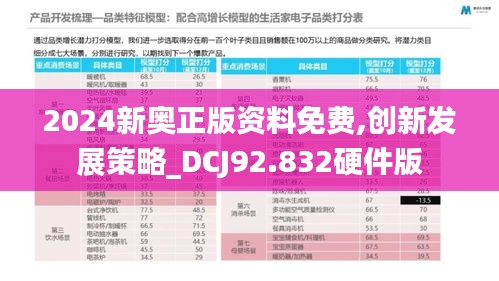 2024新奥正版资料免费,创新发展策略_DCJ92.832硬件版