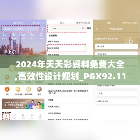 2024年天天彩资料免费大全,高效性设计规划_PGX92.115工具版