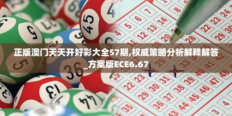 正版澳门天天开好彩大全57期,权威策略分析解释解答_方案版ECE6.67