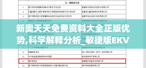 新奥天天免费资料大全正版优势,科学解释分析_敏捷版EKV7.50