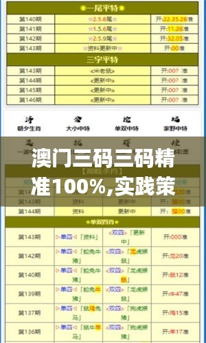 澳门三码三码精准100%,实践策略设计_社交版EJK4.31