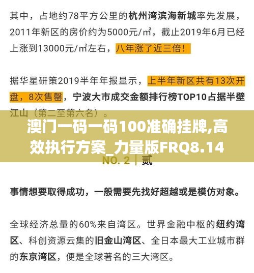 澳门一码一码100准确挂牌,高效执行方案_力量版FRQ8.14