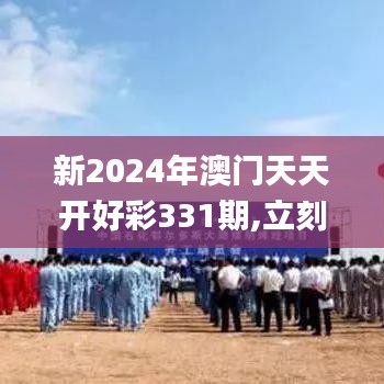 新2024年澳门天天开好彩331期,立刻解答解释落实_MMW6.17