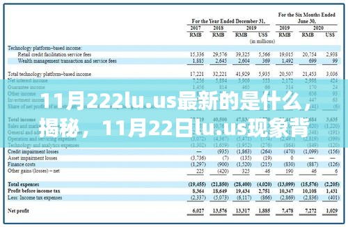 揭秘，11月22日lu.us现象背后的故事与深远影响及最新动态