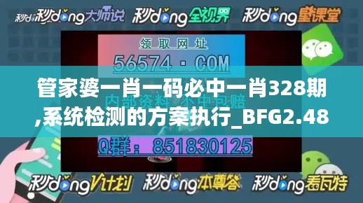 管家婆一肖一码必中一肖328期,系统检测的方案执行_BFG2.48