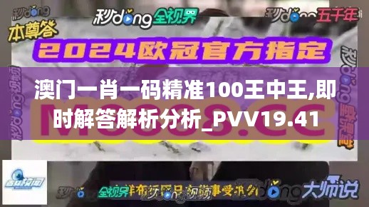 澳门一肖一码精准100王中王,即时解答解析分析_PVV19.41