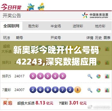 新奥彩今晚开什么号码42243,深究数据应用策略_VUT19.18