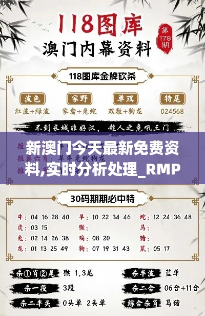 新澳门今天最新免费资料,实时分析处理_RMP19.11