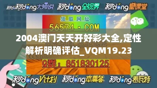 2004澳门天天开好彩大全,定性解析明确评估_VQM19.23