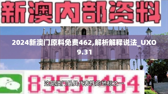 2024新澳门原料免费462,解析解释说法_UXO9.31