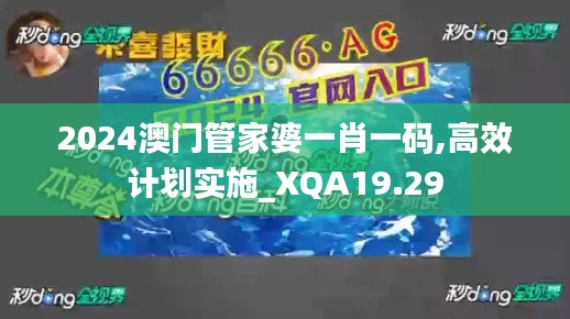 2024澳门管家婆一肖一码,高效计划实施_XQA19.29