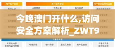 今晚澳门开什么,访问安全方案解析_ZWT9.65