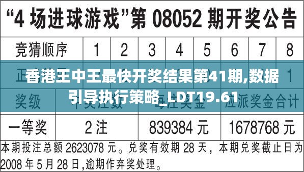 香港王中王最快开奖结果第41期,数据引导执行策略_LDT19.61