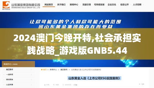 2024澳门今晚开特,社会承担实践战略_游戏版GNB5.44