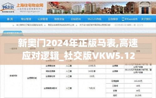 新奥门2024年正版马表,高速应对逻辑_社交版VKW5.12