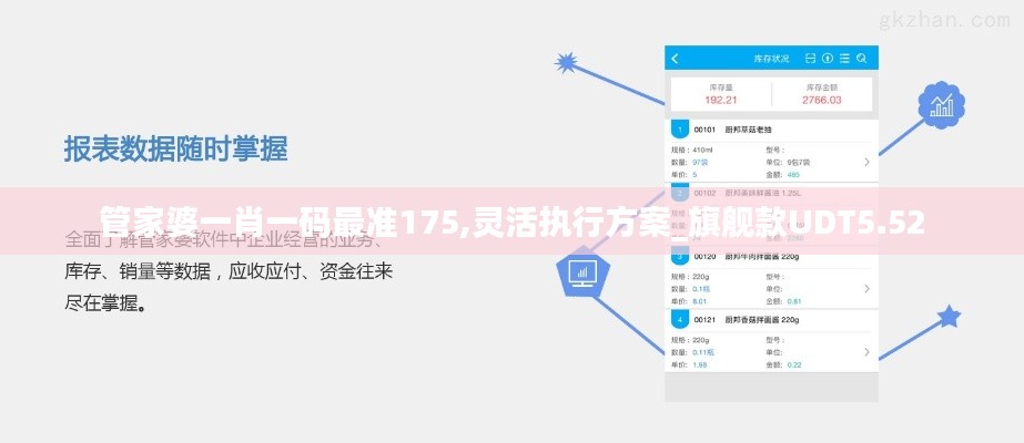 管家婆一肖一码最准175,灵活执行方案_旗舰款UDT5.52