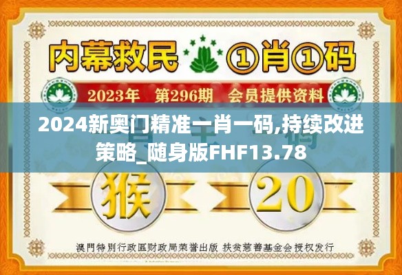 2024新奥门精准一肖一码,持续改进策略_随身版FHF13.78