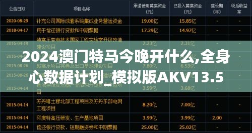 2024澳门特马今晚开什么,全身心数据计划_模拟版AKV13.56