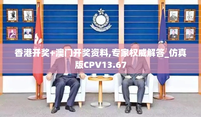 香港开奖+澳门开奖资料,专家权威解答_仿真版CPV13.67