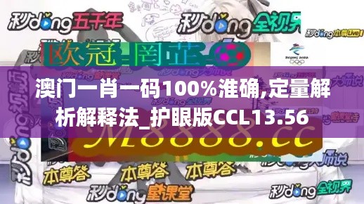 澳门一肖一码100%淮确,定量解析解释法_护眼版CCL13.56