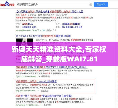 新奥天天精准资料大全,专家权威解答_穿戴版WAI7.81