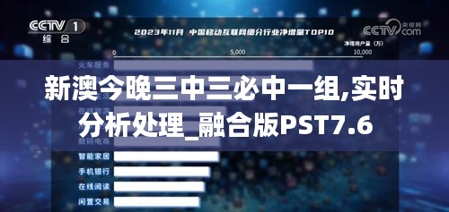 新澳今晚三中三必中一组,实时分析处理_融合版PST7.6