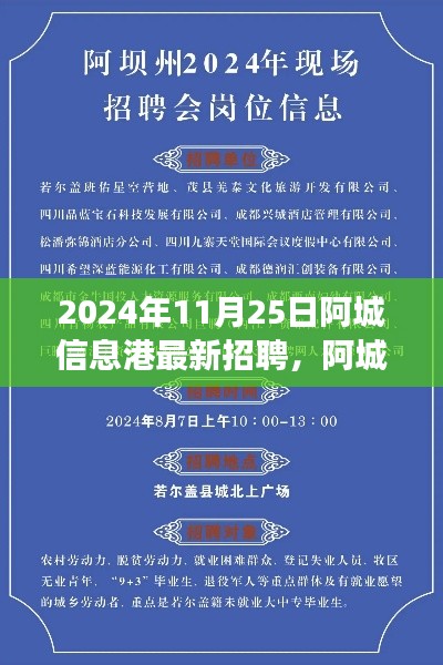 阿城信息港2024年秋季招聘盛宴，探寻职业发展星辰大海