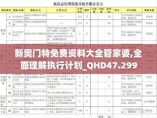 新奥门特免费资料大全管家婆,全面理解执行计划_QHD47.299