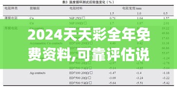 2024天天彩全年免费资料,可靠评估说明_10DM31.791