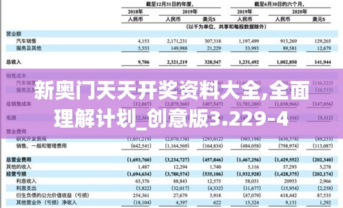 新奥门天天开奖资料大全,全面理解计划_创意版3.229-4