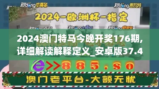 2024澳门特马今晚开奖176期,详细解读解释定义_安卓版37.442-8