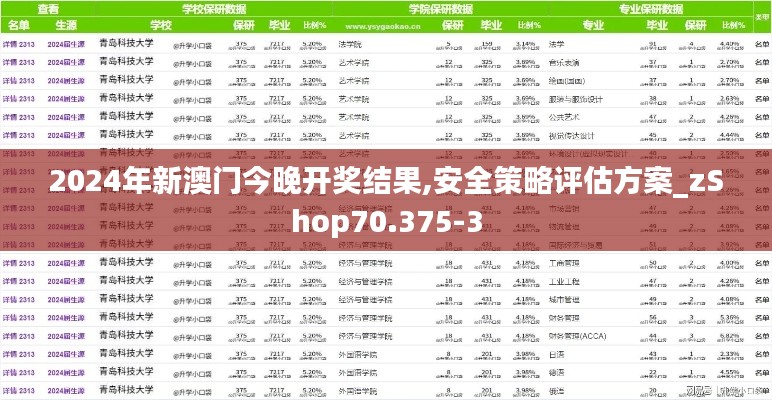 2024年新澳门今晚开奖结果,安全策略评估方案_zShop70.375-3