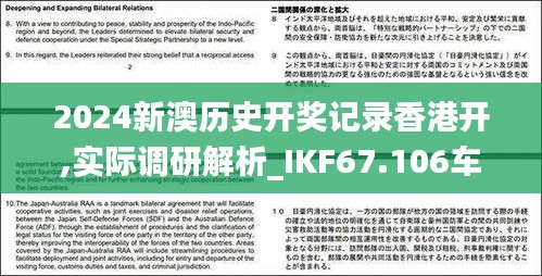 2024新澳历史开奖记录香港开,实际调研解析_IKF67.106车载版