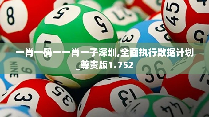 一肖一码一一肖一子深圳,全面执行数据计划_尊贵版1.752