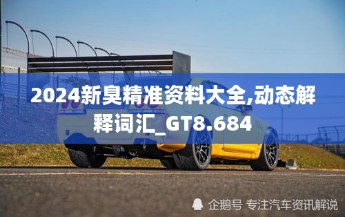 2024新臭精准资料大全,动态解释词汇_GT8.684