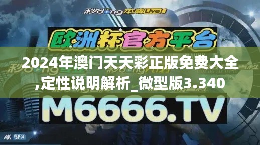 2024年澳门天天彩正版免费大全,定性说明解析_微型版3.340