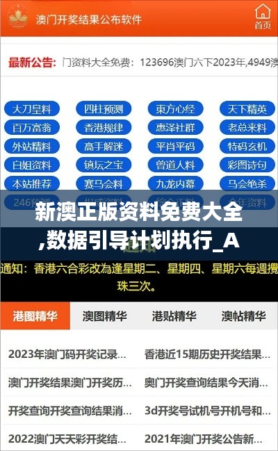 新澳正版资料免费大全,数据引导计划执行_Advance13.429