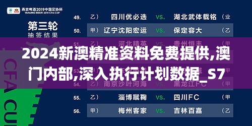 2024新澳精准资料免费提供,澳门内部,深入执行计划数据_S7.445